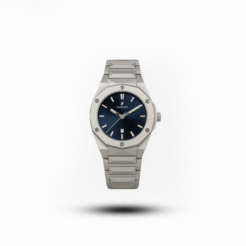 Hublot men’s blue dial stainless steel watch – AAA replica Pakistan