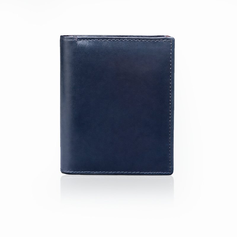 Dark Blue Cow Leather Wallet for Men Pakistan